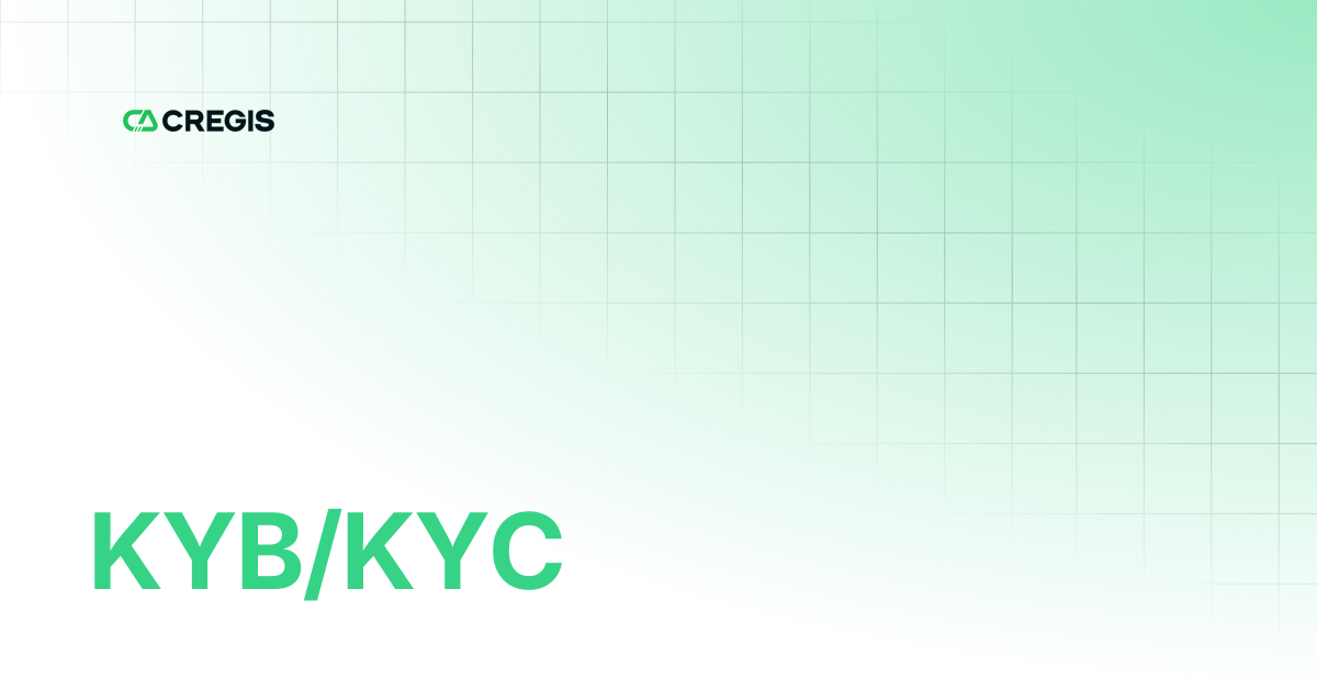 KYB/KYC | Cregis
